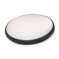 Thumbnail for Round 28W LED Ceiling Light - Black Frame in Warm White - LEDOYS28WRNDBLWW