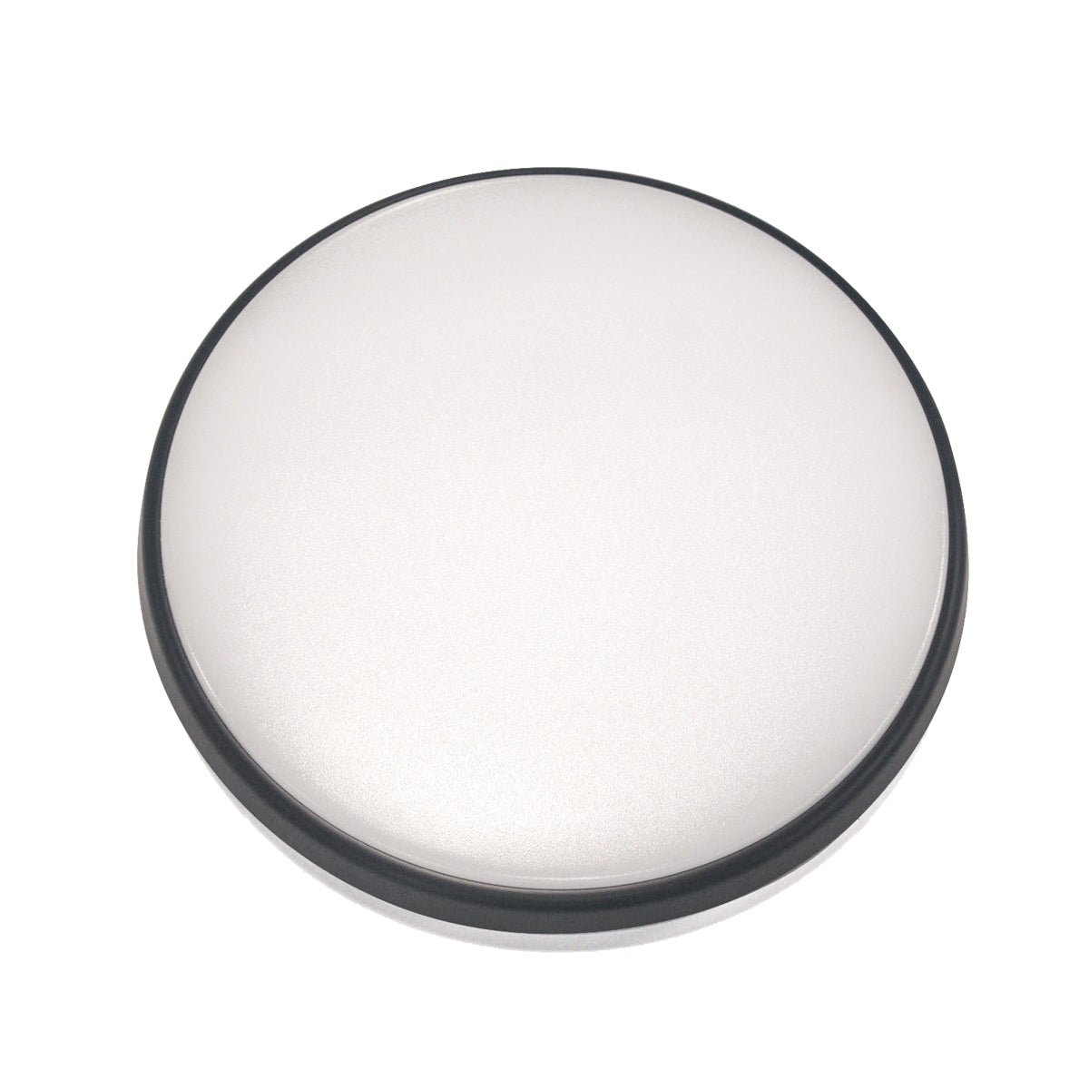 Square 28W Slimline LED Ceiling Light in Black Frame with Cool White LED