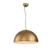 Rowen 1 Light 50cm E27 Dome Pendant Silky Gold