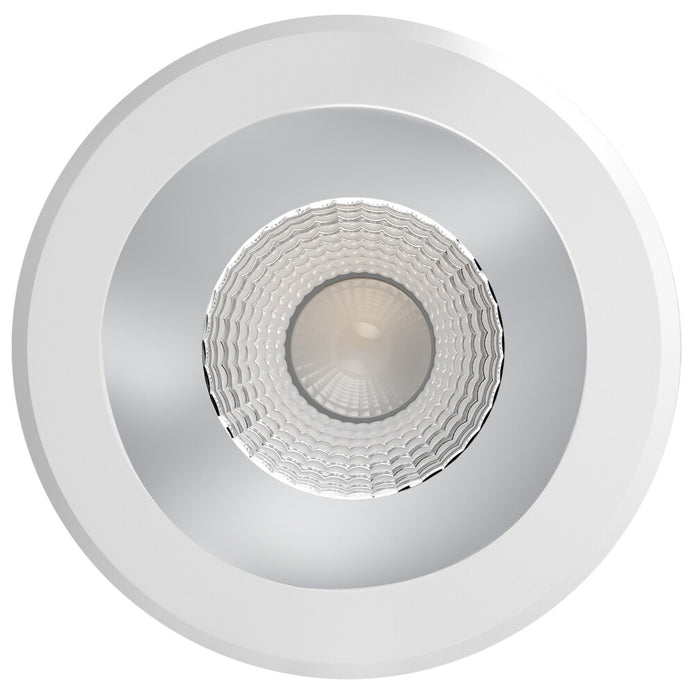 Balmoral LED Tri-Colour Downlight 240V 6W 3/4/5.7K Cri90 Te-Dim Ugr19 FC Black 