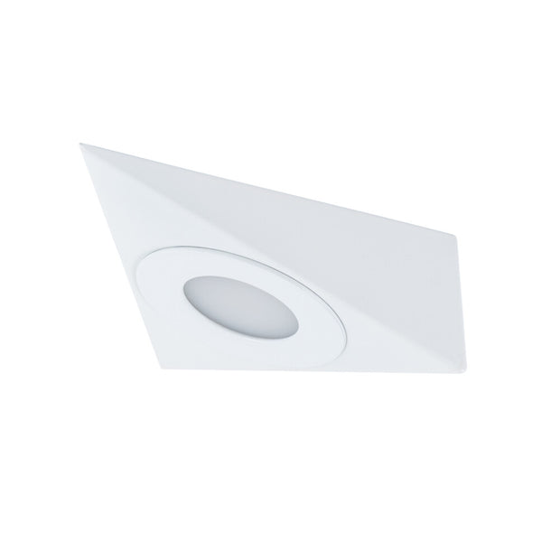 Anova LED Triangle Cabinet Light 12V 6K Satin Nickel