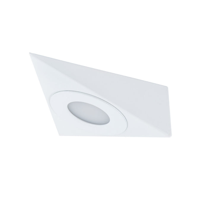 Anova LED Triangle Cabinet Light 12V 3K Satin Nickel