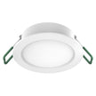 Tradegem LED Tri-Colour Downlight 8W 3/4/5.7K Dimmable IP44 White