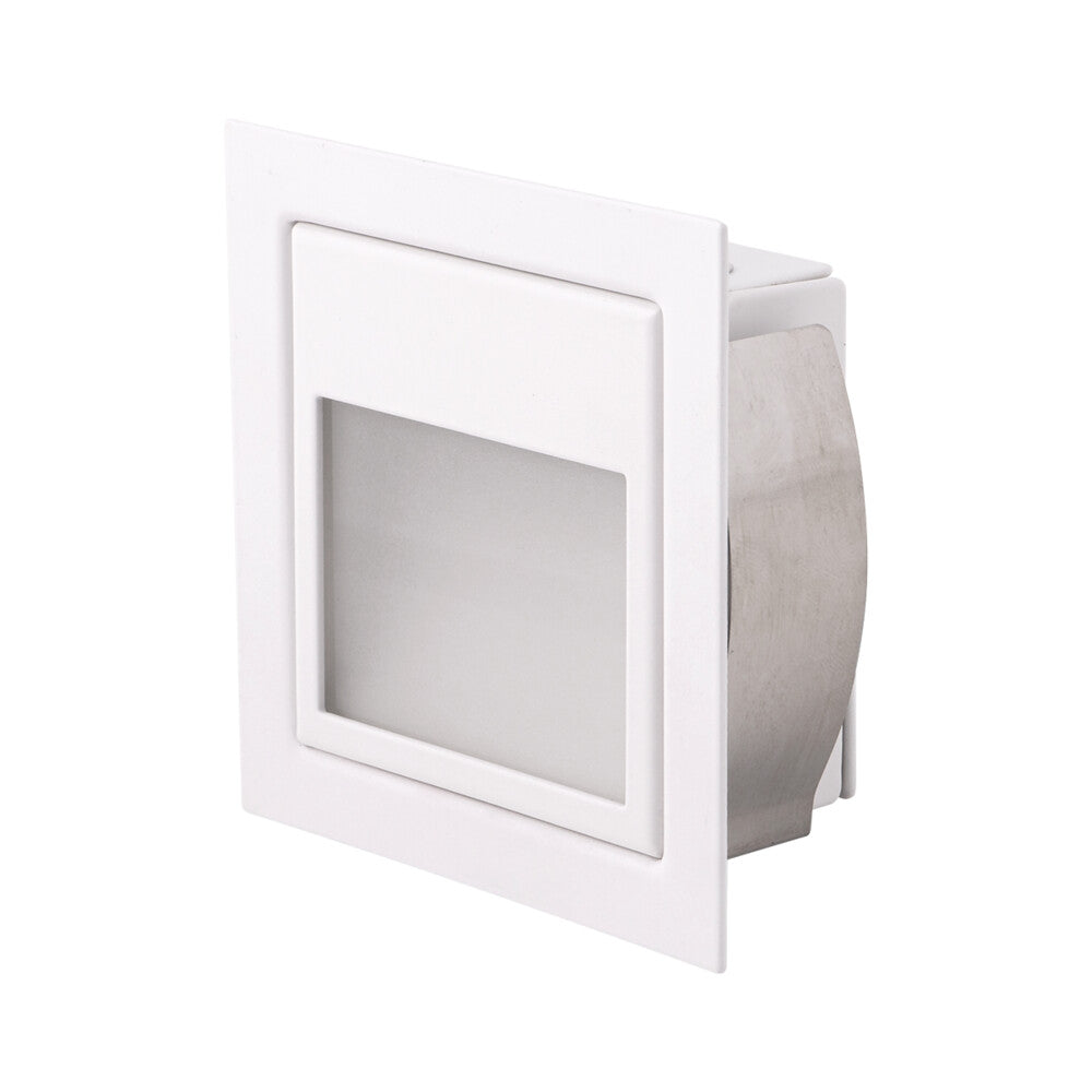Leeman LED Wall Light Anodised Silver 12V 1.5W