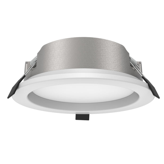Exmouth LED Tri-Colour Downlight 22W 184mm 3/4/6K Silver