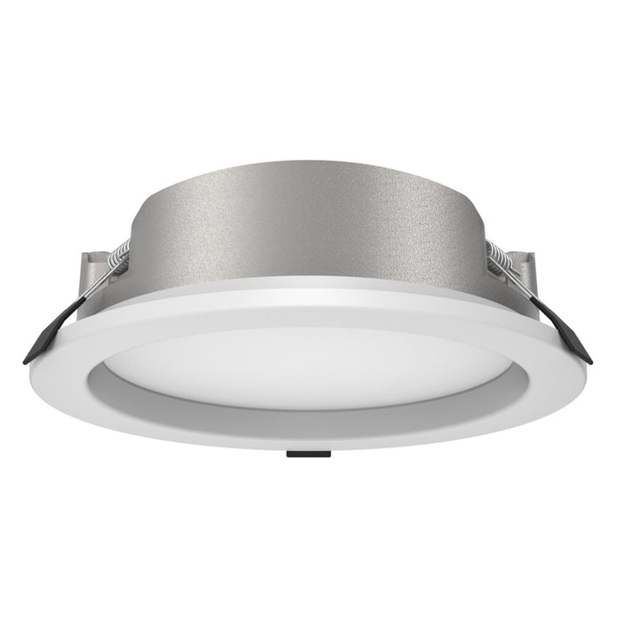 Exmouth LED Tri-Colour Downlight 38W 225mm 3/4/6K Silver