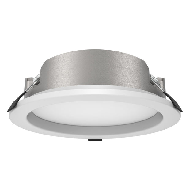 Exmouth LED Tri-Colour Downlight 38W 225mm 3/4/6K Silver