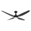 SAL Dalby 56 inch AC ceiling fan in black with 20W LED light