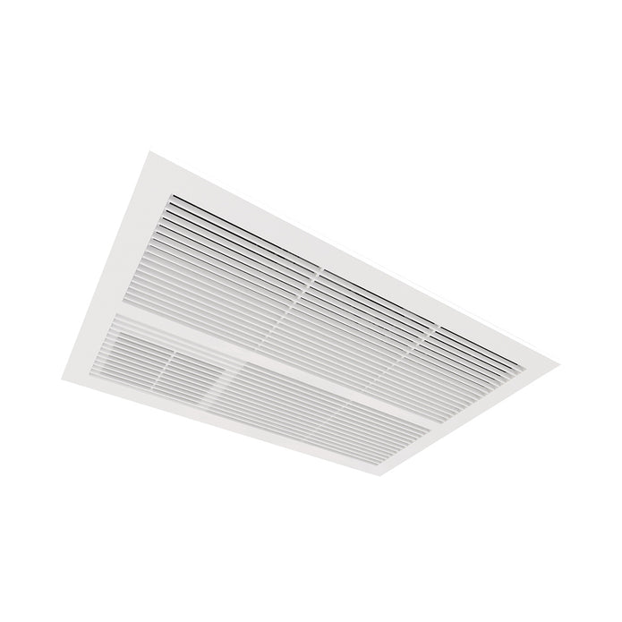 SAHARA - 2in1 Exhaust Fan - Fan, Fan Heater, Cooling Function - White
