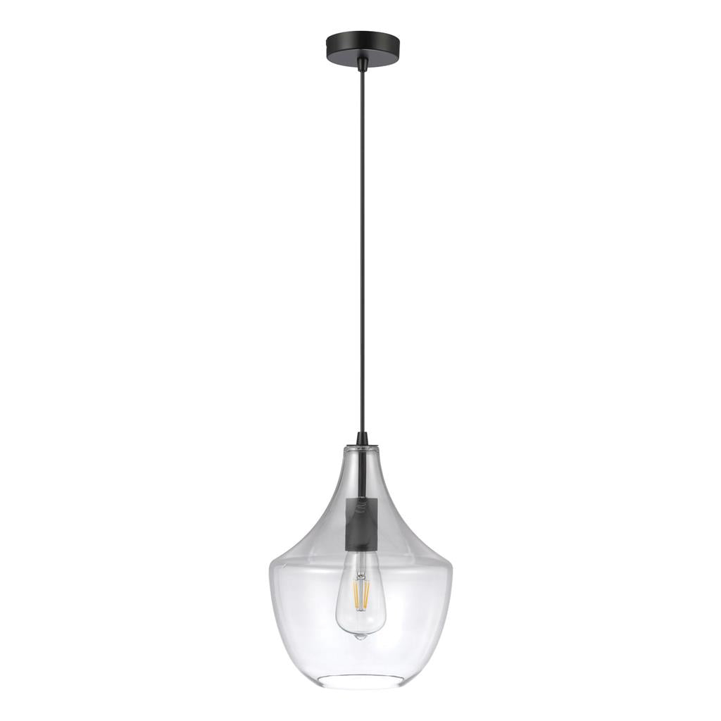 sail glass pendant 240v e27 glass sail pdt