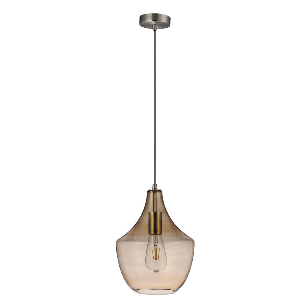sail glass pendant 240v e27 glass sail pdt