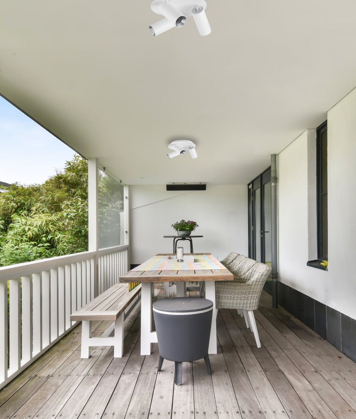 SAKUP: Exterior GU10 Adjustable Ceiling Spot Lights IP54