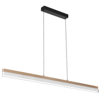 Thumbnail for Salas Pearl Grey, Coffee Gold or Brass 30W 3000K LED Linear Pendant