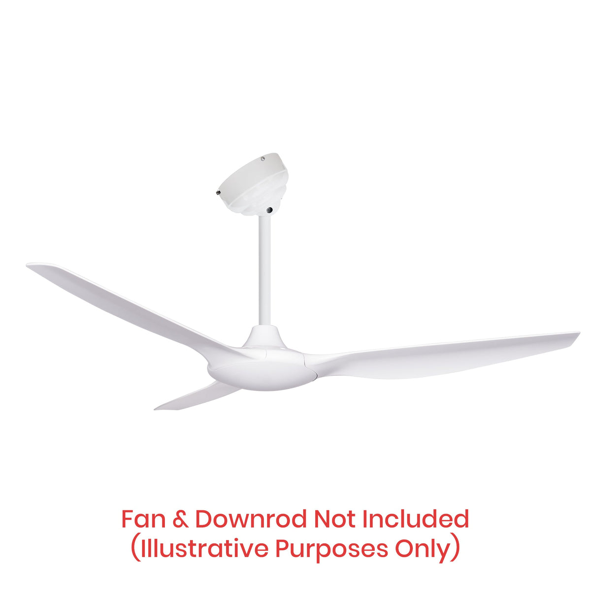 Three Sixty 45 Degree Sloping Ceiling Canopy Matte White (Compatible with all models excluding Kensington)