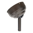 Three Sixty 45 Degree Sloping Ceiling Canopy Orb Bronze (Compatible with Delta, Kensington & Spitfire AC Models)