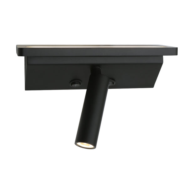 Scania 2 Light LED Wall Light Black