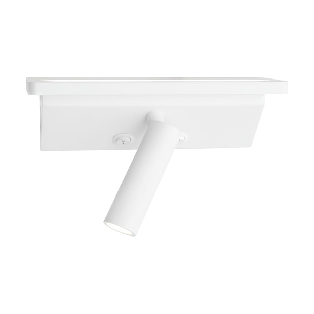 Scania 2 Light LED Wall Light White