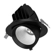 Scoop-25 Round 25W LED Kit Black