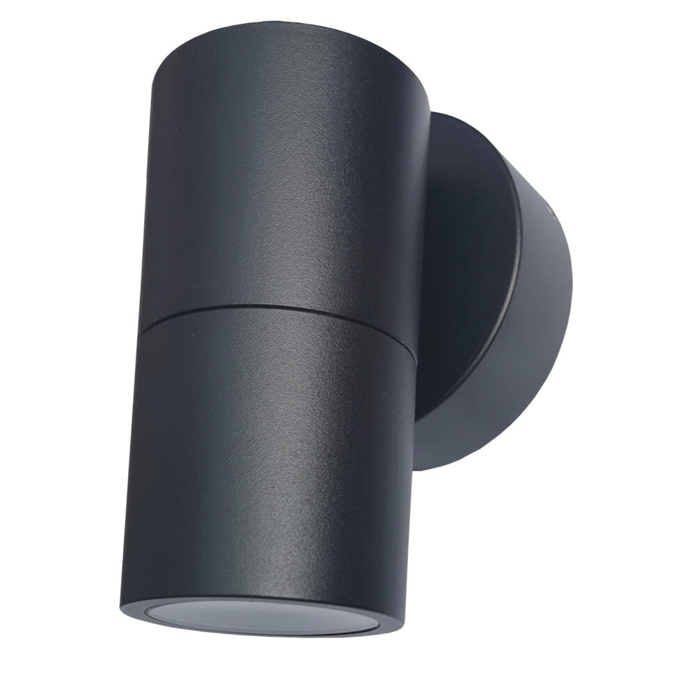 Bondi LED Wall Light IP65 Black 4W 3/4/6K GU10 Lamp