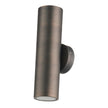 Bondi DZINE LED Up Down Wall Light IP65 Antique Brass 2X4W 3/4/6K GU10