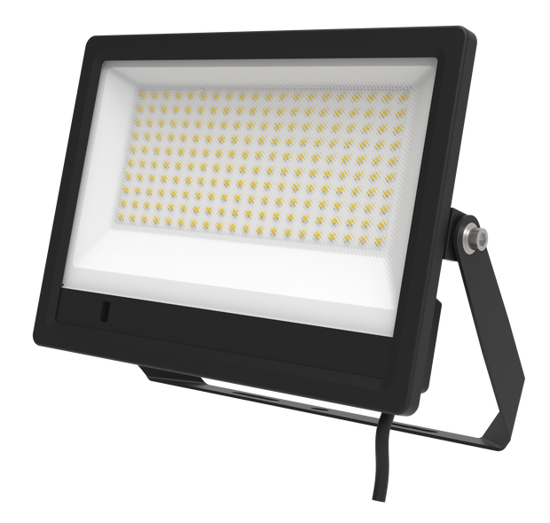 LED Floodlight Starpad 100W 3/4/5K IP65 Inbuilt Microwave Sensor Black
