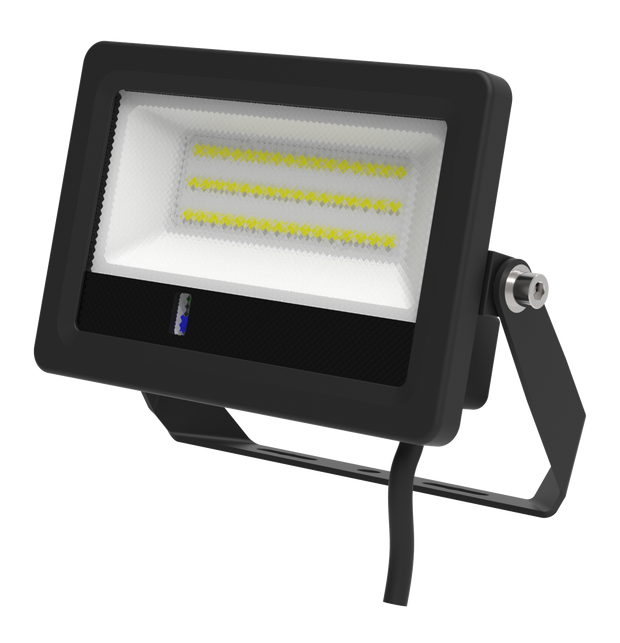 LED Floodlight Starpad 15W 3/4/5K IP65 Inbuilt Microwave Sensor Black