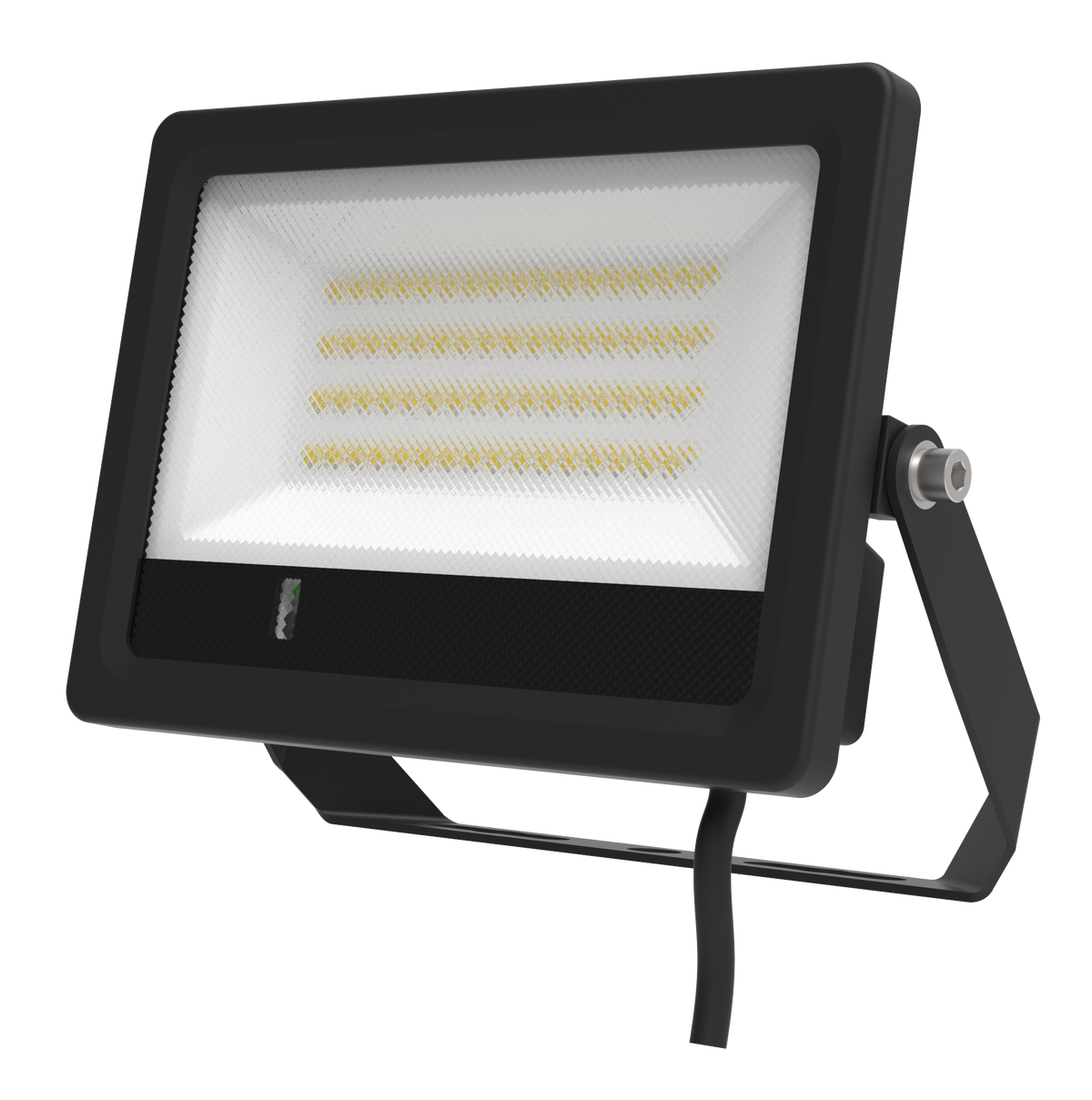 LED Floodlight Starpad 30W 3/4/5K IP65 Inbuilt Microwave Sensor Black