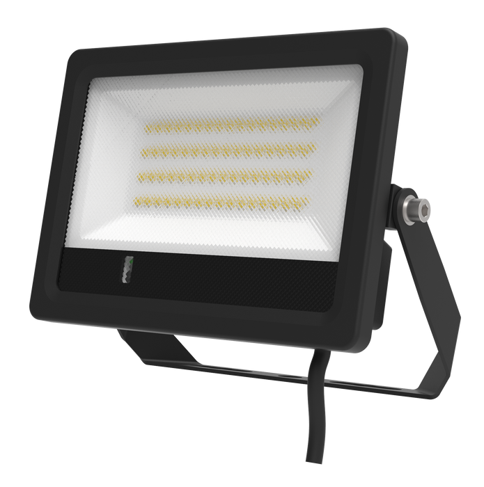 LED Floodlight Starpad 30W 3/4/5K IP65 Inbuilt Microwave Sensor Black