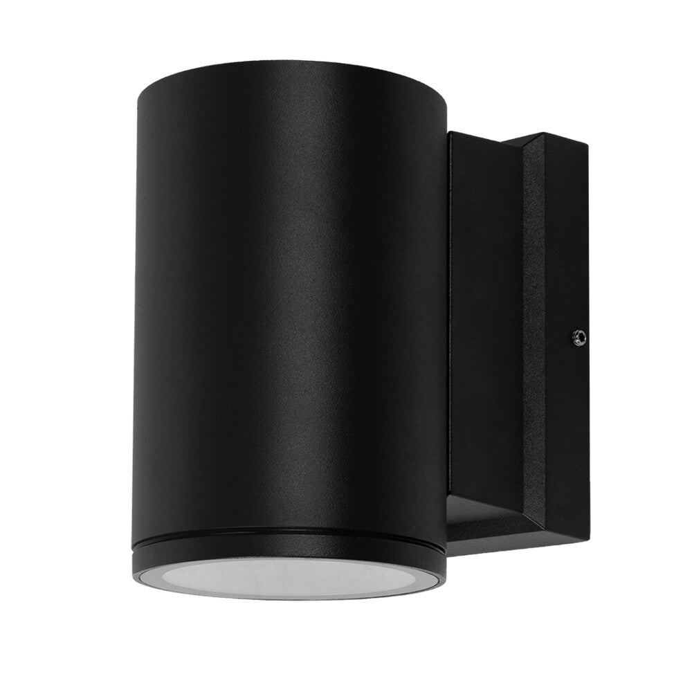 Coogee Tri-Colour LED Up Down Wall Light Diameter 90mm 2 X 10W 3/4/5K IP65 Silver