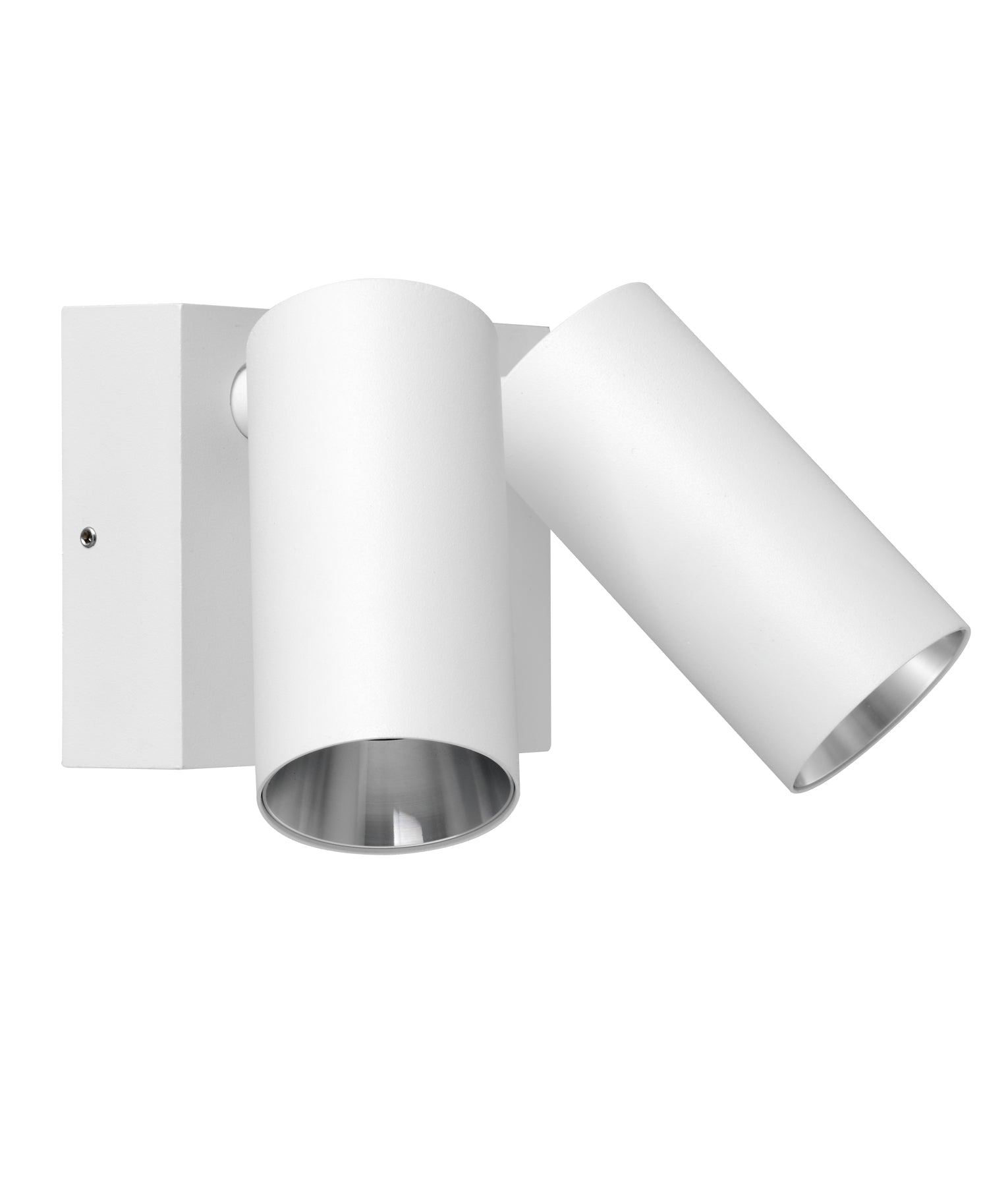 SEC: Surface Mounted LED Tri-CCT Double Adjustable Wall/Pillar Light (Matte White) IP65