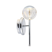 Thumbnail for Segovia Gold or Chrome 5W 3000K LED Wall Light