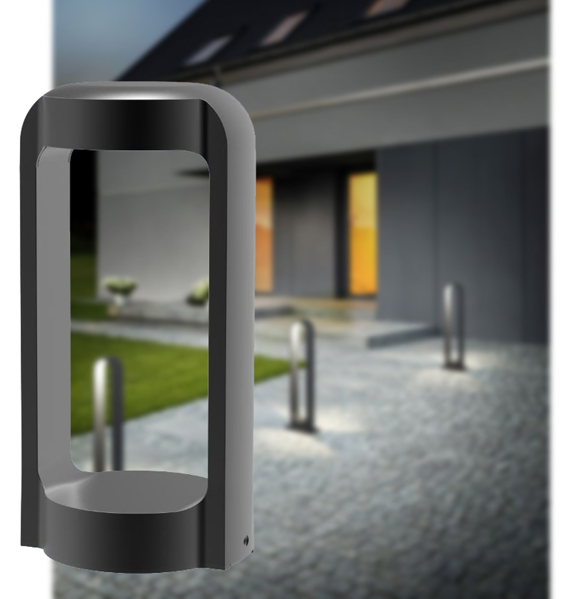SEKER: LED Surface Mounted Bollard Lights IP65