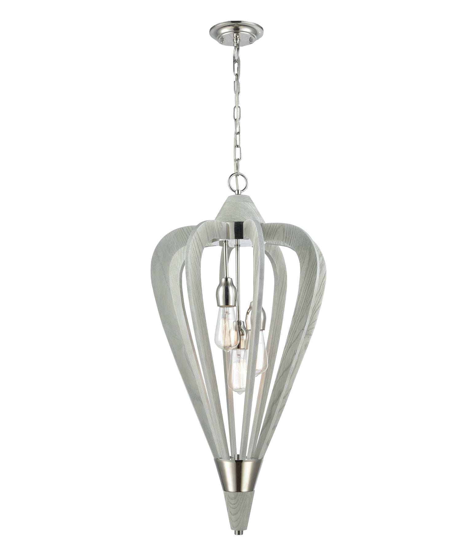 SENORITA: Rustic Medium Tuscan Coffee Cherry / Winter Moss Wood Pendant Lights