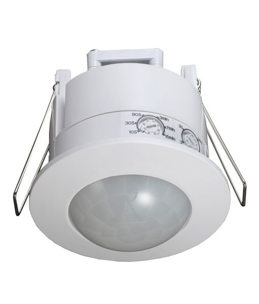 Sens 360 Degree IP65 Infrared Recessed Motion Sensor in White