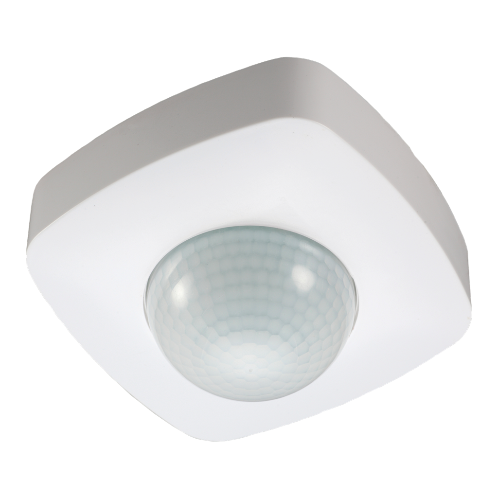 SQUARE SURFACE MOUNT PIR SENSOR 360° 16A IP65