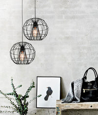 Thumbnail for SENTINEL: Modern Minimalist Round Cage Pendant Lights