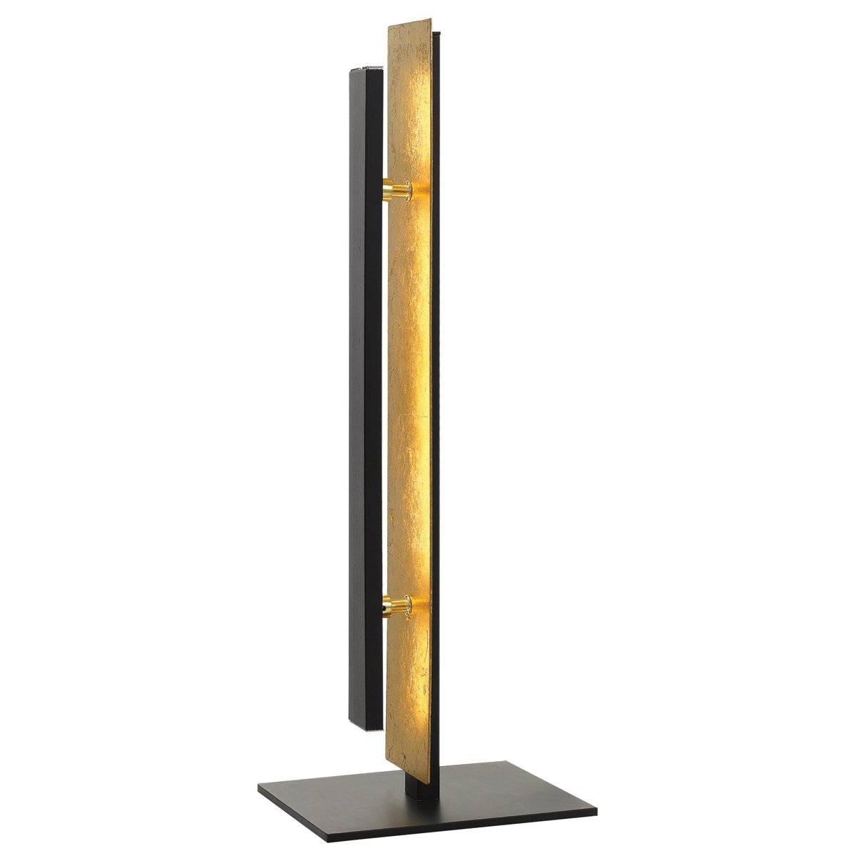 Serano 9 Watt Dimmable LED Table Lamp in Black and Gold