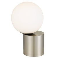 Thumbnail for Setra Black, Antique Gold or Nickel Touch Lamp with Opal Glass
