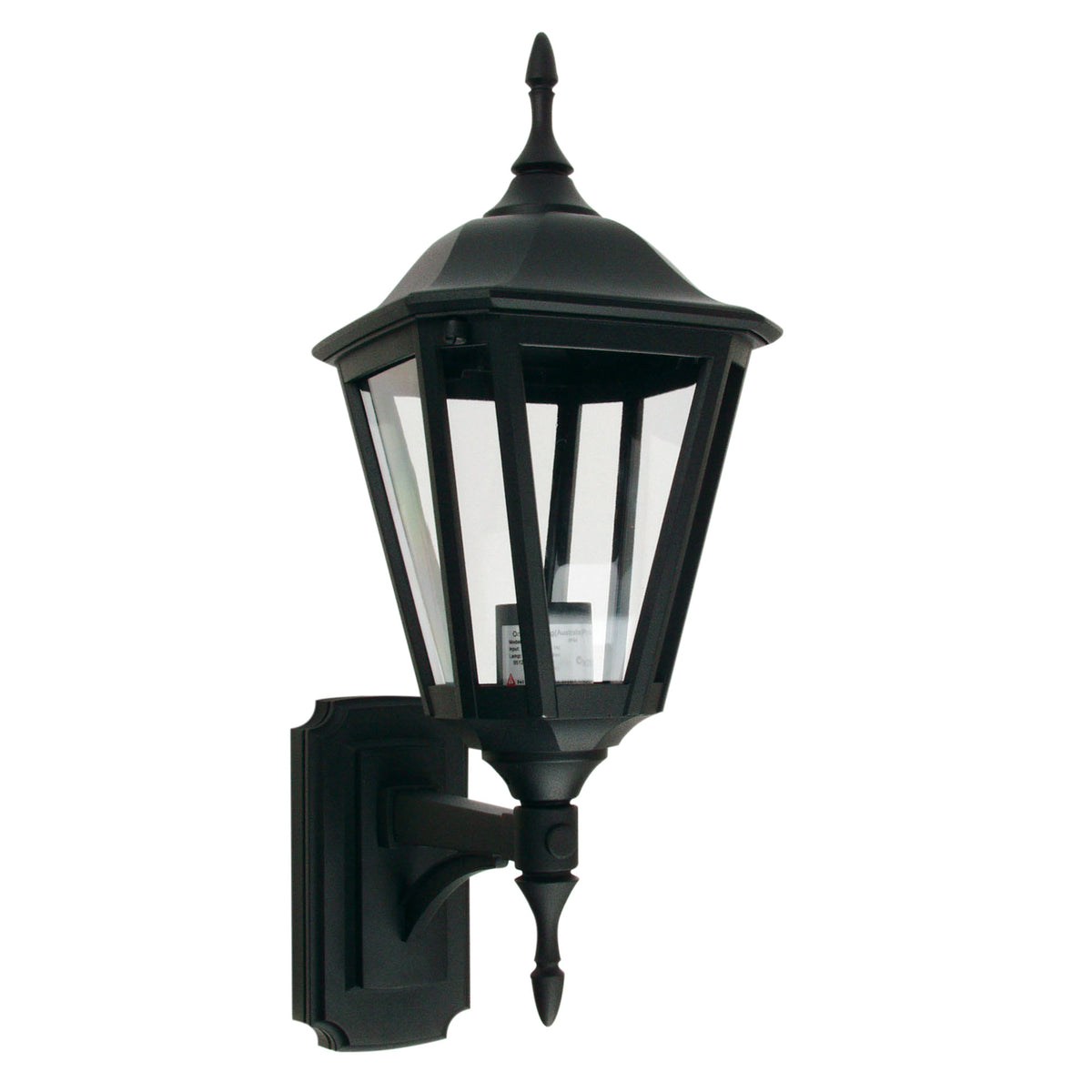 Java Mini Black Premium Outdoor Coach Light Double Insulated IP44