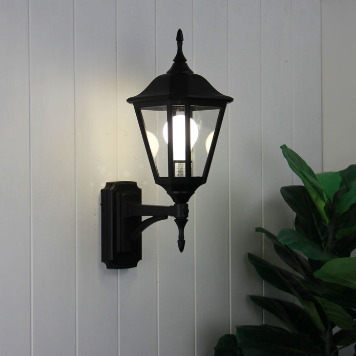 Java Mini Black Double Insulated IP44 Premium Outdoor Coach Light