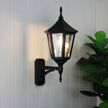 Ibiza Black Double Insulated IP44 Premium Outdoor Coach Light