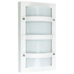 Trio White IP65 Premium Outdoor Bulkhead 32X19cm