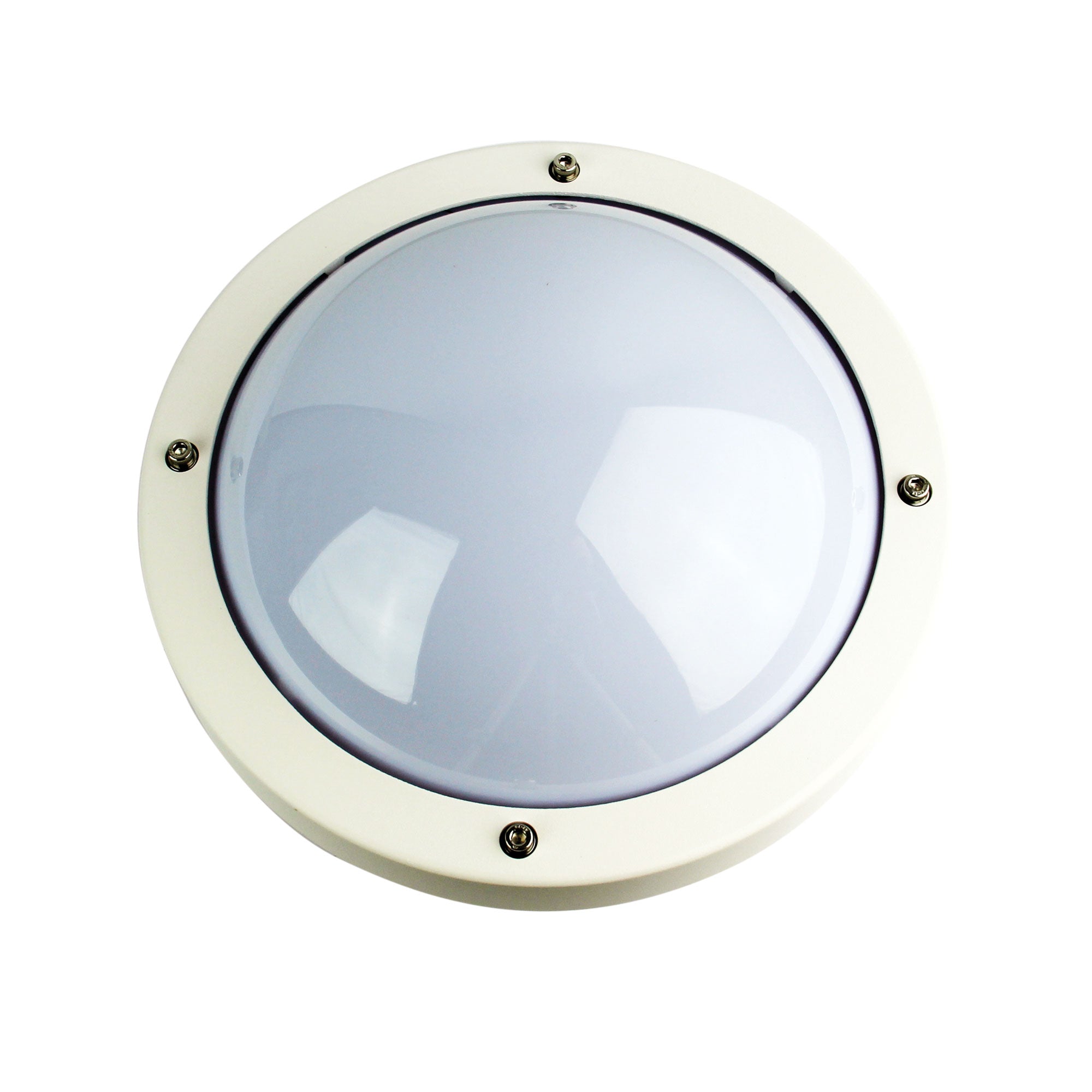 Primo White IP65 Premium Outdoor Bulkhead 27cm