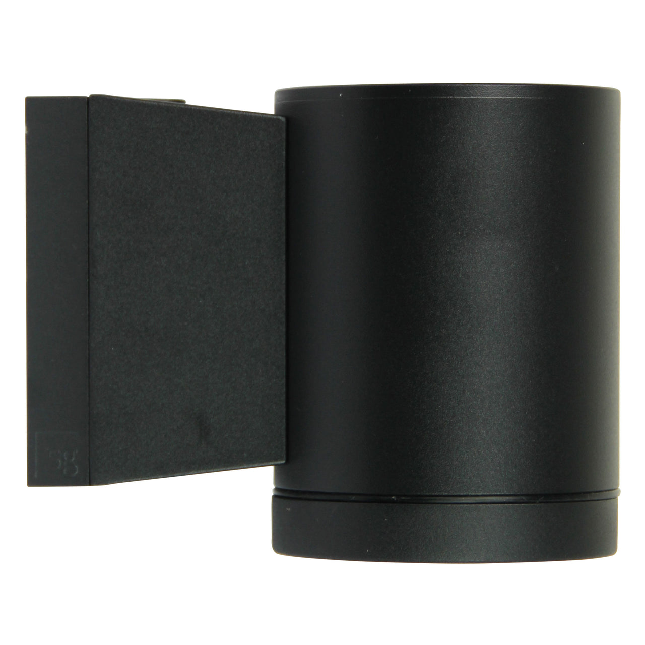 Metro Single Black Sg Quality Outdoor Wall Light In Black