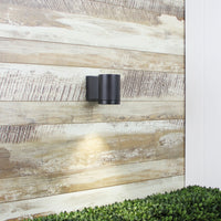 Thumbnail for Metro Black GU10 Quality Outdoor Fixed Down Wall Light