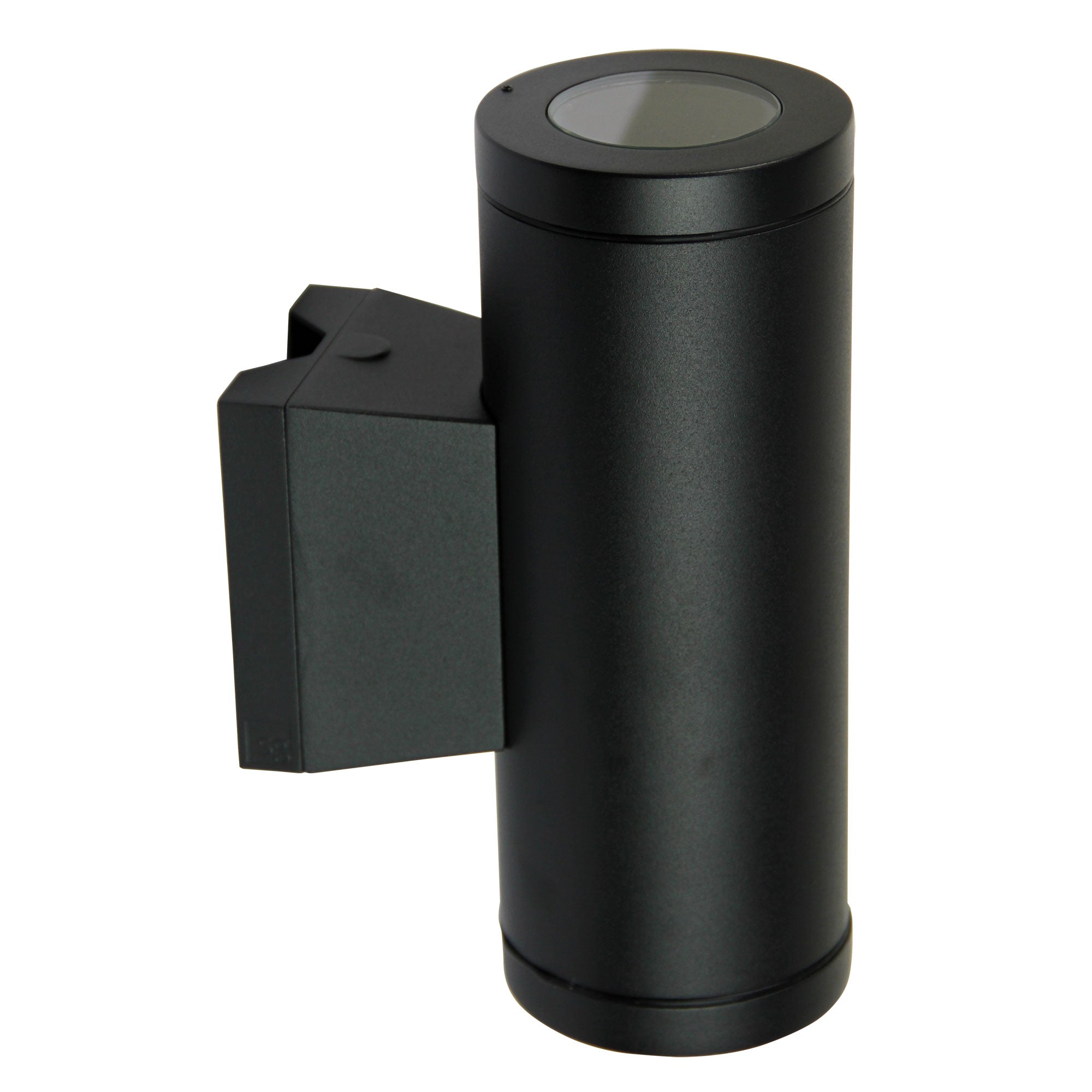 Metro Black GU10 Quality Outdoor Up/Down Wall Light