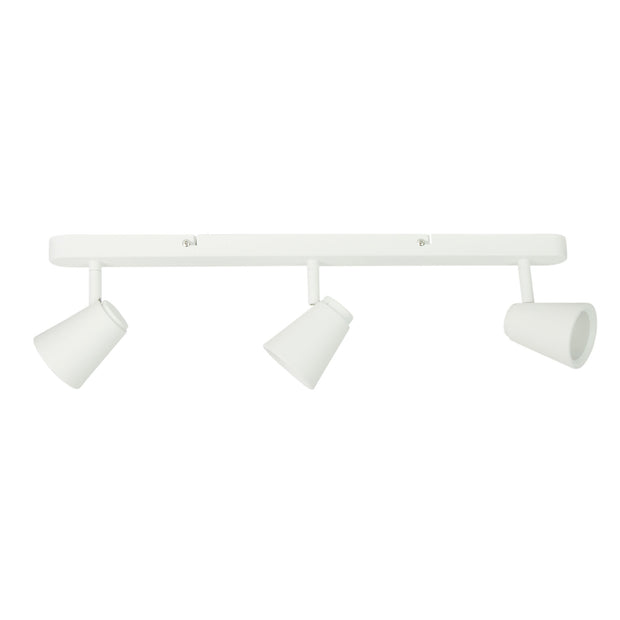 Zoom 3 Light Bar LED Ready GU10 Adjustable Spotlight