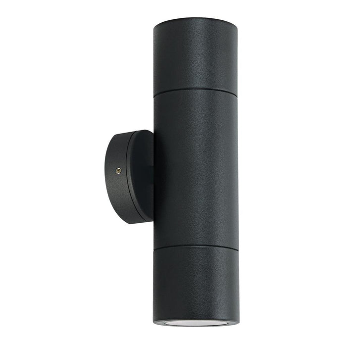 shadow 2lt fixed wall bracket 240V gu10 spotlight textured black