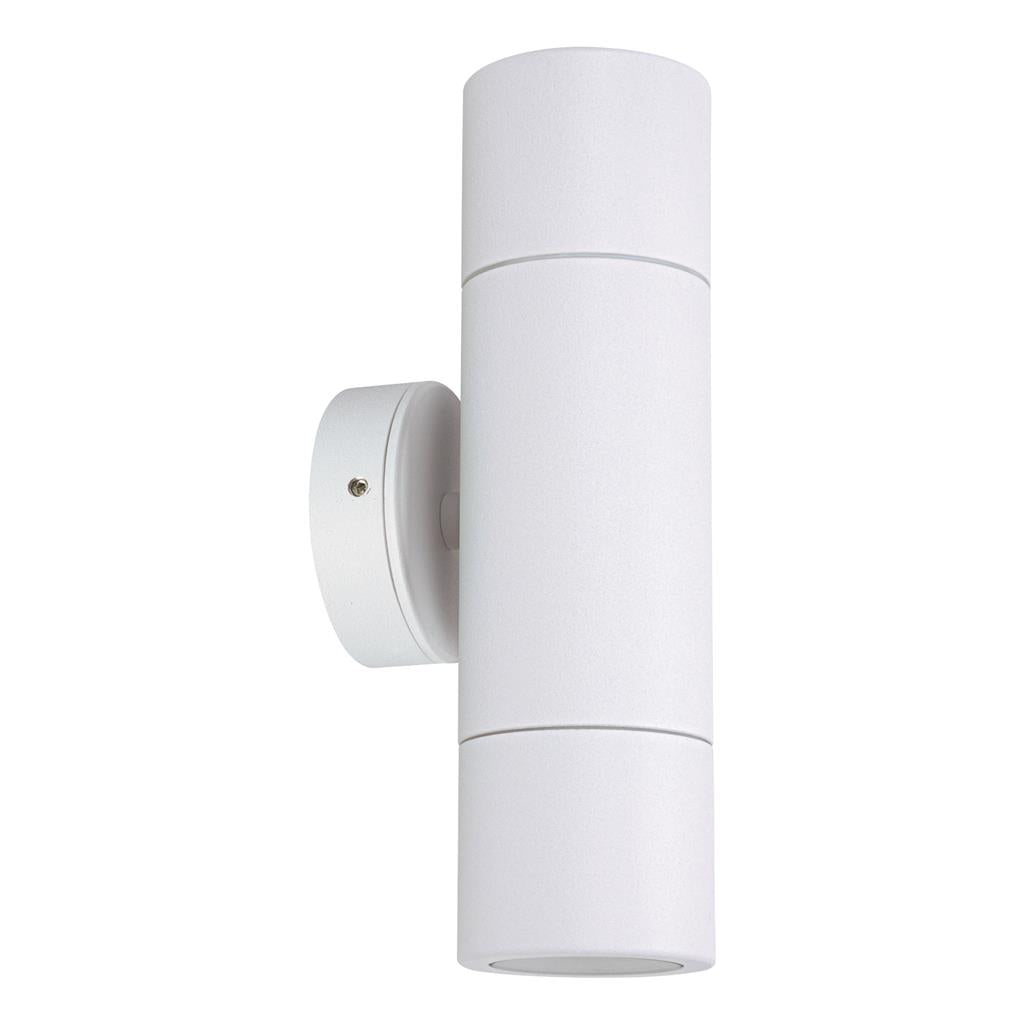 shadow 2lt fixed wall bracket 240V gu10 spotlight textured white