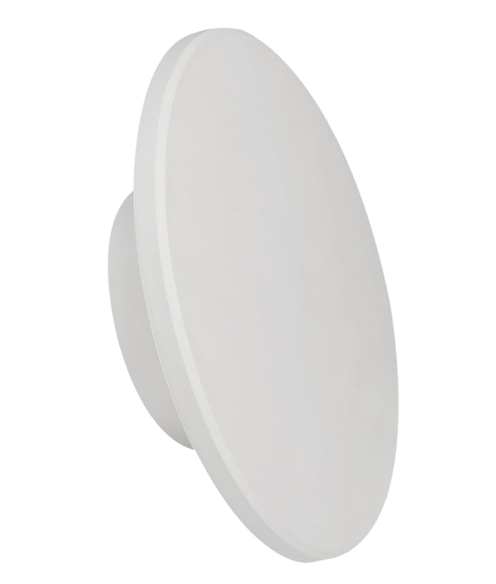SHADOWTRI: Exterior LED Tri-CCT Round Backlit Wall Lights IP65 & IK08 (Diam: 250mm)